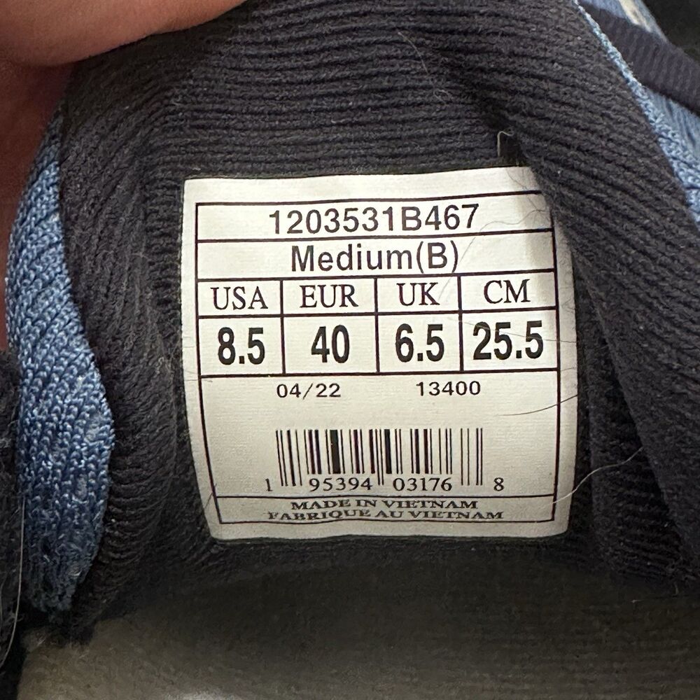 Brooks Adrenaline GTS 22 Blue/Gray Running Athletic Sneakers Women’s 8.5 B EUC - Picture 10 of 12